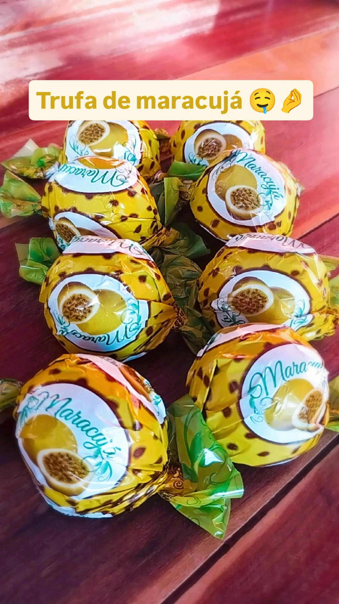 Trufa de maracujá